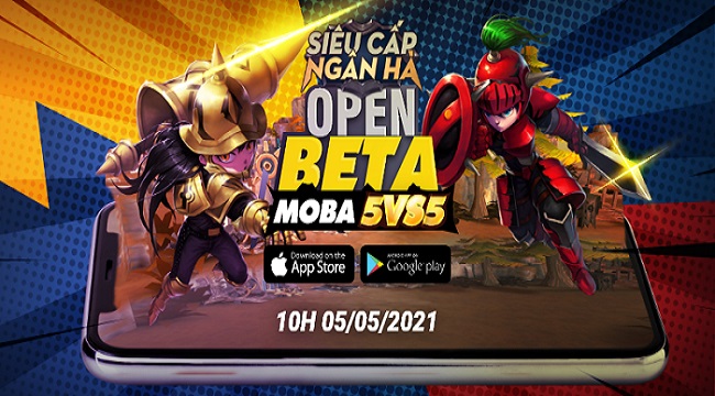 Hyper Rank – Siêu Cấp Ngân Hà: Game MOBA chibi 5v5 ấn định ra mắt Open Beta Hyper Rank – Siêu Cấp Ngân Hà: Game MOBA chibi 5v5 ấn định ra mắt Open Beta