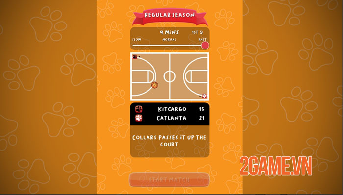 BasCATball Coach - Game thể thao huấn luyện mèo chơi bóng rổ thú vị 1