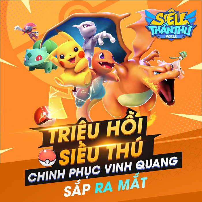 Siêu Thần Thú Mobile - Game Pokemon phong cách mới sắp ra mắt làng game Việt 1