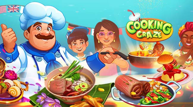 Cooking Craze – Game mobile gọn nhẹ giúp game thủ tìm hiểu ẩm thực Cooking Craze – Game mobile gọn nhẹ giúp game thủ tìm hiểu ẩm thực