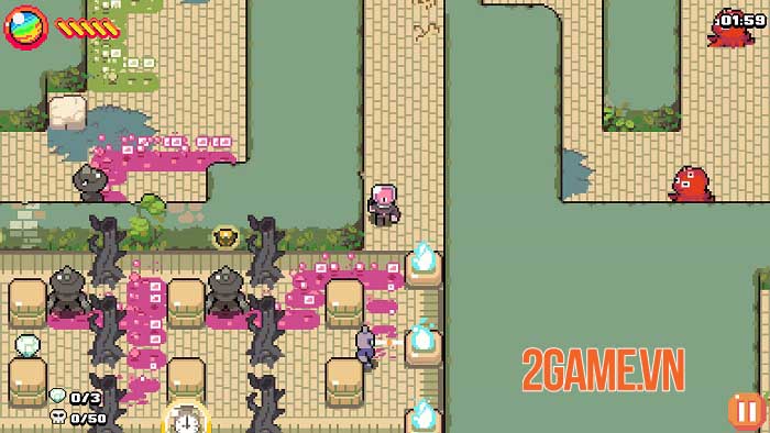 MAZEMAN – Game chạy mê cung đồ họa pixel lấy cảm hứng từ Pac-man