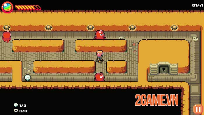 MAZEMAN - Game chạy mê cung đồ họa pixel lấy cảm hứng từ Pac-man 1