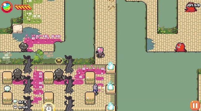 MAZEMAN – Game chạy mê cung đồ họa pixel lấy cảm hứng từ Pac-man MAZEMAN – Game chạy mê cung đồ họa pixel lấy cảm hứng từ Pac-man