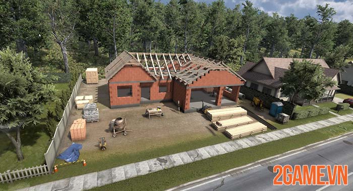 Builder Simulator – Trải nghiệm chân thực từng công đoạn xây nhà