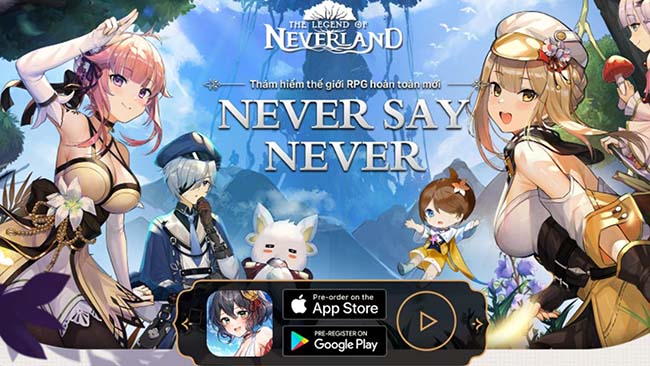 The Legend of Neverland – Game thế giới mở giống Genshin Impact hé lộ trang chủ Tiếng Việt