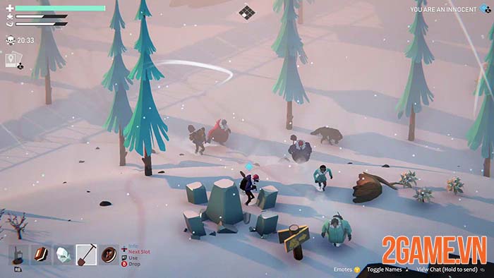 Project Winter – Game sinh tồn kết hợp lối chơi lươn lẹo của Among Us