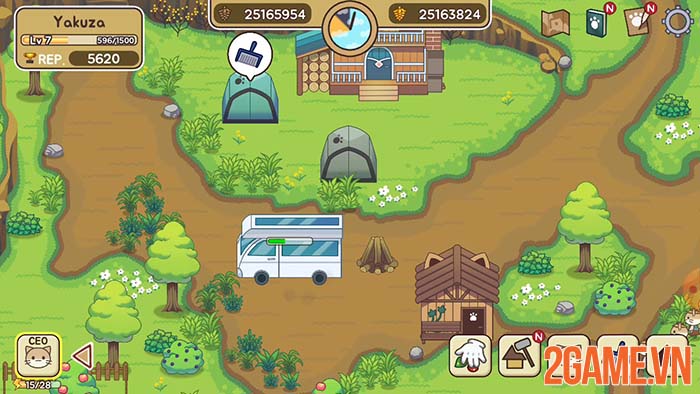Forest Camp Story - Game mô phỏng chất lượng của Kairosoft trên Mobile 2