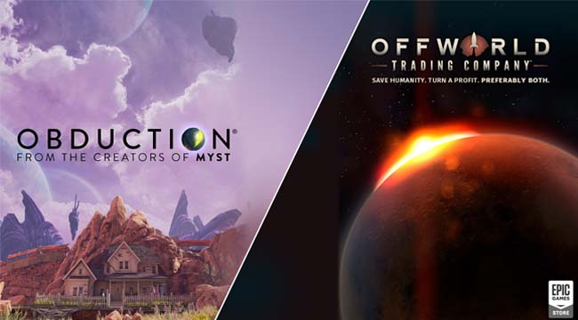 Obduction và Offworld Trading Company game chủ đề vũ trụ miễn phí Obduction và Offworld Trading Company game chủ đề vũ trụ miễn phí