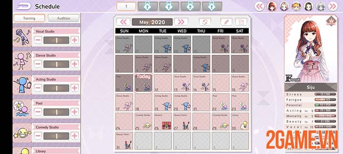 Idol Queens Production - Game giả lập đào tạo Idol hấp dẫn trên mobile 2