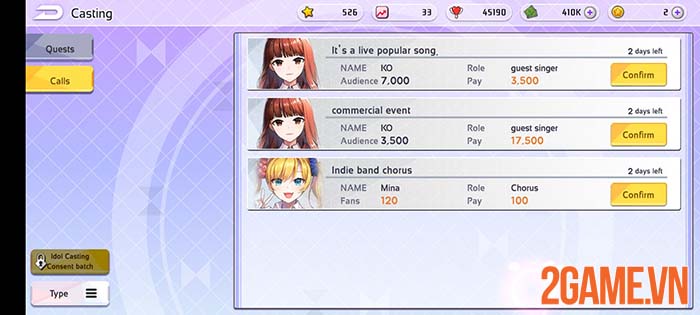 Idol Queens Production - Game giả lập đào tạo Idol hấp dẫn trên mobile 0