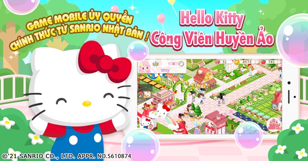 Hello Kitty Công Viên Huyền Ảo ấn định thời gian chính thức ra mắt
