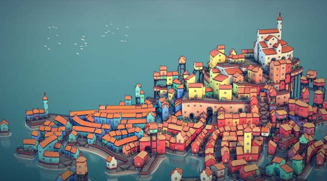 Townscaper – Xây nên thành phố mộng mơ của mỗi game thủ