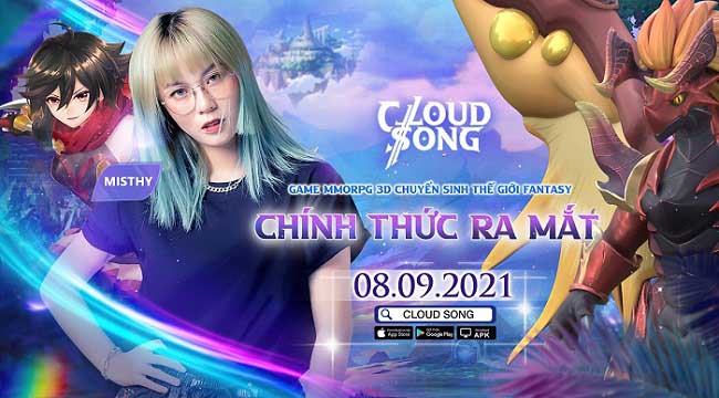 Tặng 500 giftcode Cloud Song VNG mừng ra mắt chính thức thành công