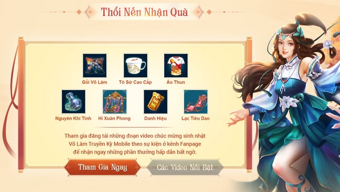 Mừng sinh nhật 5 tuổi, Võ Lâm Truyền Kỳ Mobile tổ chức sự kiện “thổi nến online” 1