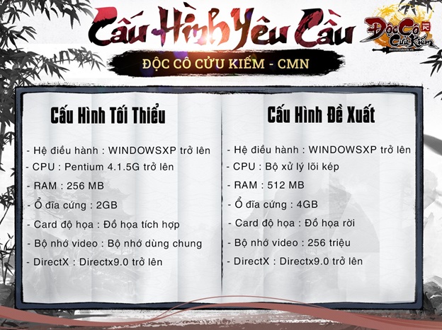 Đúng 9h30 ngày 20/9 game PC Độc Cô Cầu Bại 2012 chính thức khai mở máy chủ Hoa Sơn 4