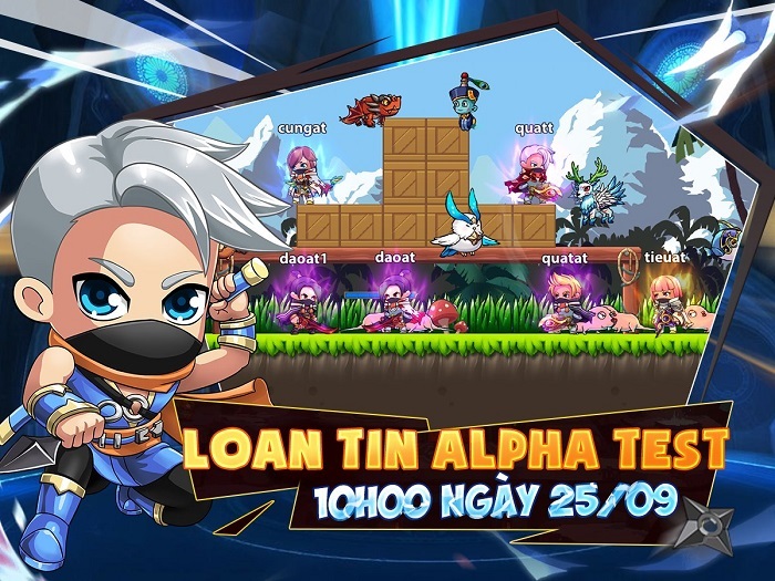 Game thủ Việt sắp được chơi Nhẫn Giả Truyền Kỳ – game MMO side-scrolling cực cuốn đồ họa chibi