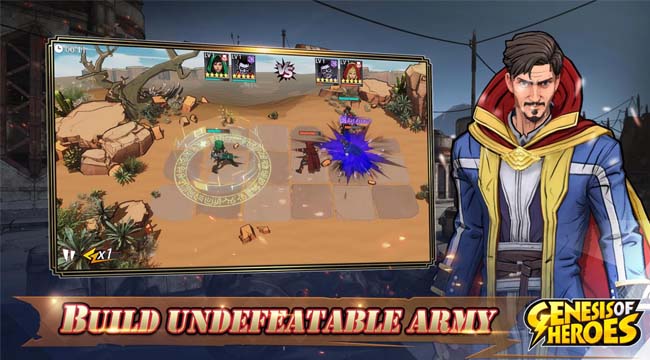 Genesis of Heroes – Biệt đội siêu anh hùng dưới góc nhìn chiến thuật Genesis of Heroes – Biệt đội siêu anh hùng dưới góc nhìn chiến thuật