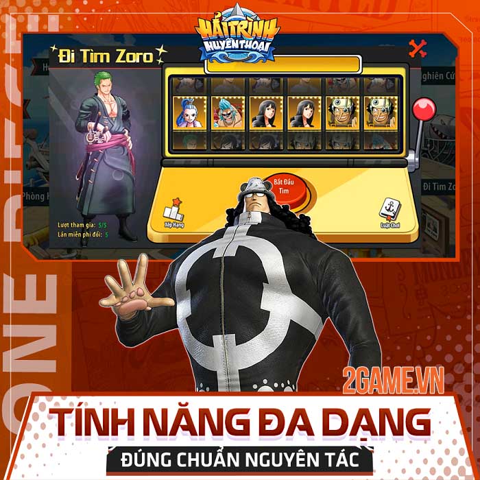 Hải Trình Huyền Thoại GOSU - Game One Piece 3D đầu tiên tại Việt Nam 3