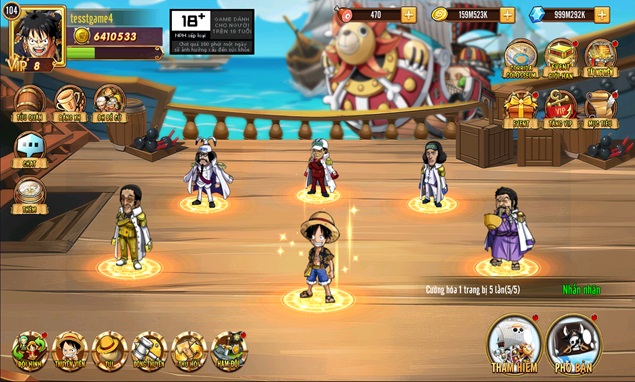 Trên tay game mobile Kho Báu Hải Tặc: Không phụ lòng cộng đồng One Piece mong đợi 1