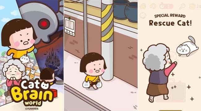 Cat Brain World – Thế giới não mèo game giải đố đầy hoài niệm Cat Brain World – Thế giới não mèo game giải đố đầy hoài niệm