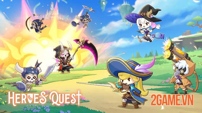 Heroes' Quest: AFK Explorer - Game nhập vai idle theo phong cách anime dễ thương 0