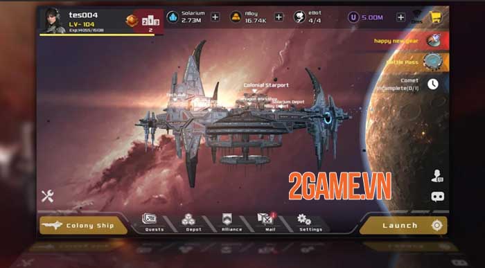 Amg2 – Game chiến thuật MMO lấy bối cảnh khoa học viễn tưởng khải huyền