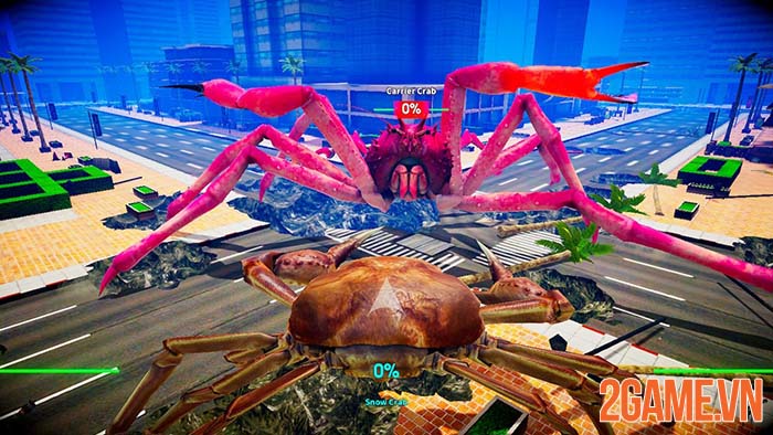 Fight Crab – Đến cua cũng cầm vũ khí tham gia cuộc chiến sinh tồn