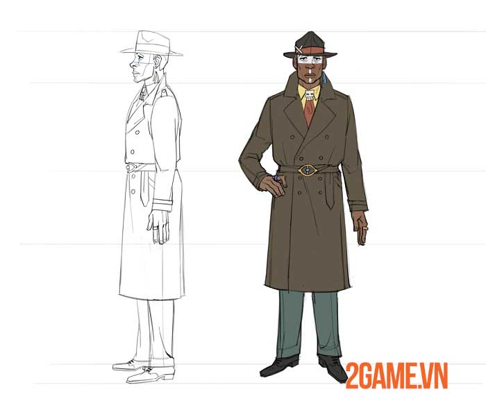 Voodoo Detective - Game phiêu lưu point-and-click 2D đầy hứa hẹn 2