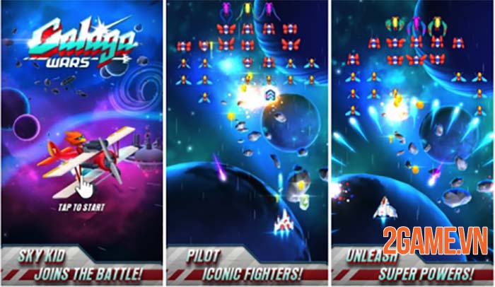 Galaga Wars+ - Ôn lại tuổi thơ dữ dội trên mobile với game bắn ruồi 1