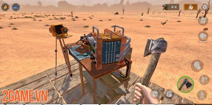Desert Nomad x Raft Survival - Game sinh tồn giữa sa mạc tử thần 2