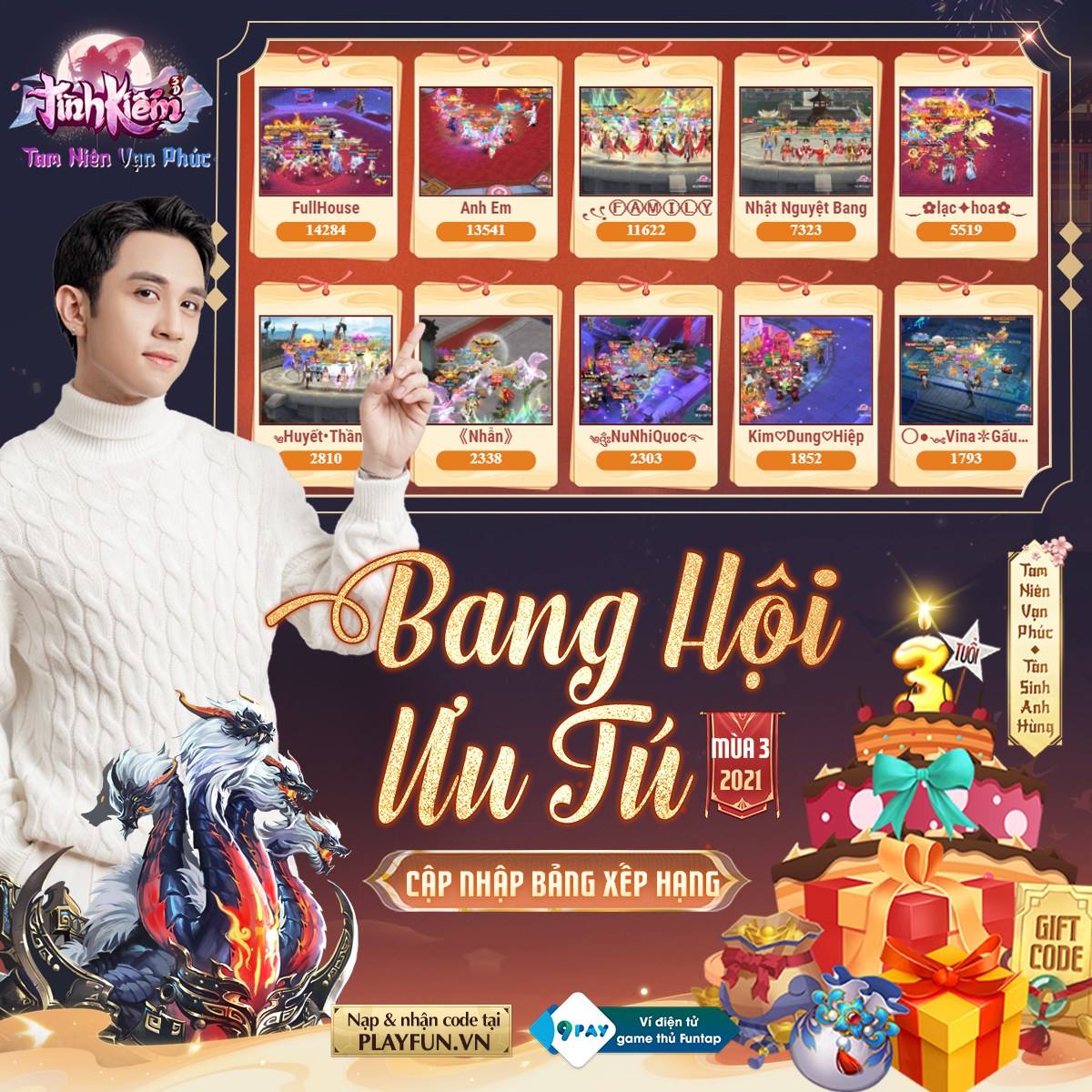 Đón sinh nhật Tình Kiếm 3D cùng “Hoàng Tử Cover” đình đám trong showbiz Việt? 3