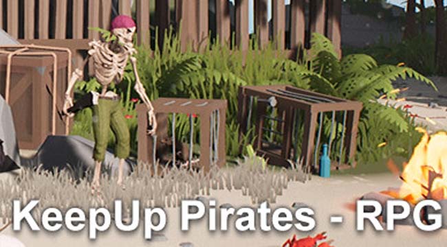 KeepUp Pirates – Game nhập vai sinh tồn miễn phí vừa ra mắt trên Steam