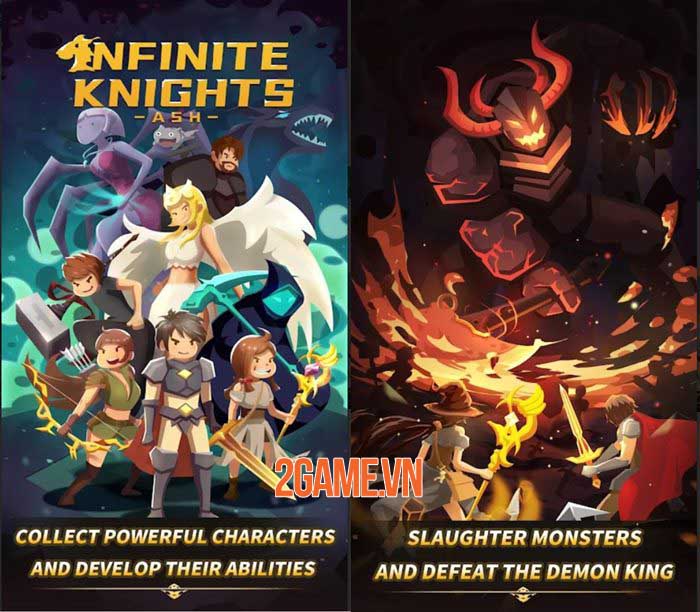 Infinite Knights - Ash: Game nhập vai giả tưởng đánh theo lượt cổ điển 1