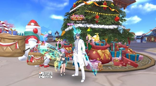 Game thủ Linh Giới 3D có góc sống ảo xịn sò trong bản cập nhật Giáng Sinh