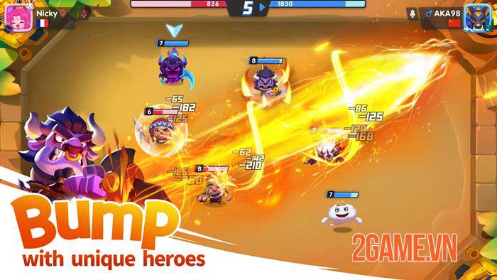 Hero Bump – Game chiến thuật phong cách bắn Bida cực cuốn 2