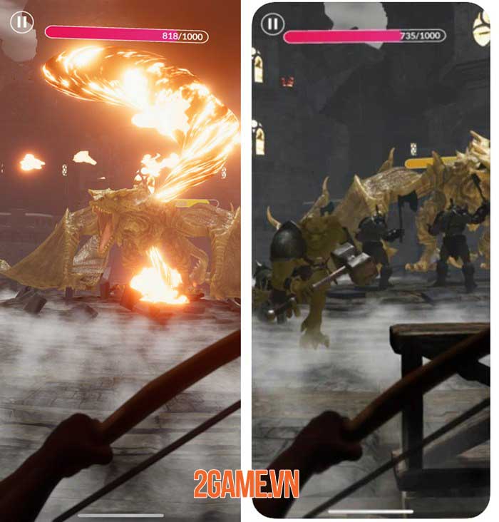 BSG - Dragon Battle: Game hành động chiến đấu chống lại Rồng trên tháp 1