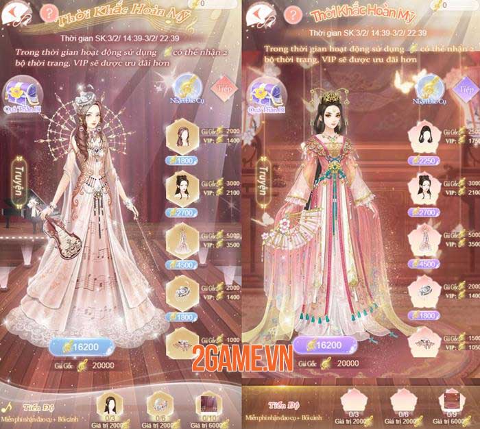 Hoàng Hậu Cát Tường - Game ngôn tình với phong cách thời trang cổ trang thiên biến vạn hóa 4