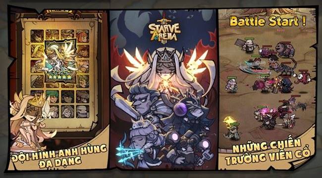 Starve Arena – game cực phẩm cho chỉ huy giải cứu Aalto thần thoại cùng bộ nhân vật kỹ năng sang xịn