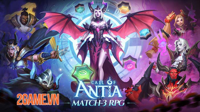 Call of Antia – Game nhập vai match-3 bối cảnh thế giới huyền ảo