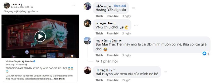 Giới trẻ Sài Thành thích thú check-in cùng billboard 3D LED ngoài trời của Võ Lâm Truyền Kỳ