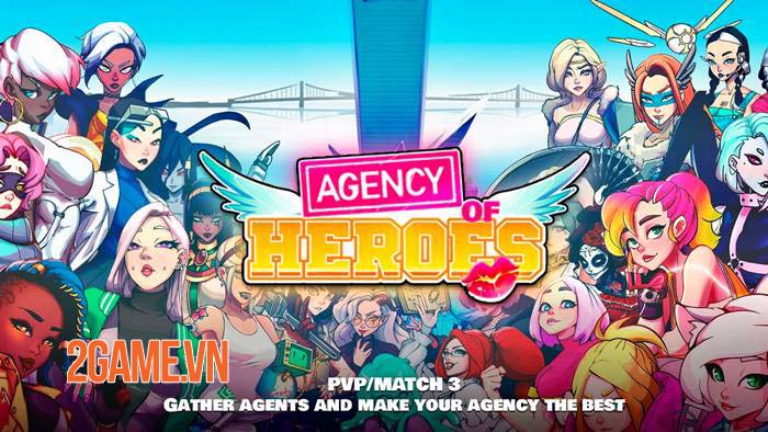 Agency of Heroes – Game match 3 đầy tính cạnh tranh với lối vẽ truyện tranh đẹp mắt