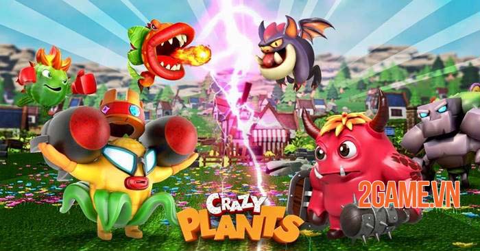 Crazy Plants – Game phòng thủ tháp thú vị với tiết tấu nhanh