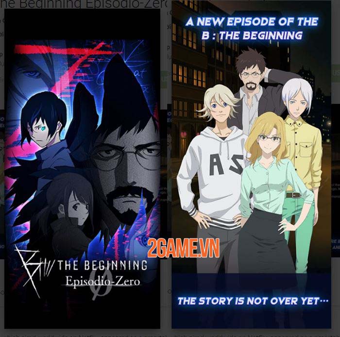 Anime nổi tiếng B: The Bginning xuất hiện trên mobile với tên gọi B: The Beginning Episodio Zero