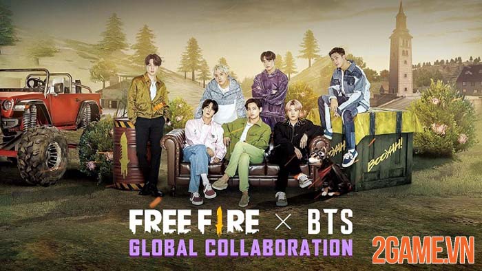 BTS chính thức trở thành đại sứ thương hiệu toàn cầu của Free Fire 1