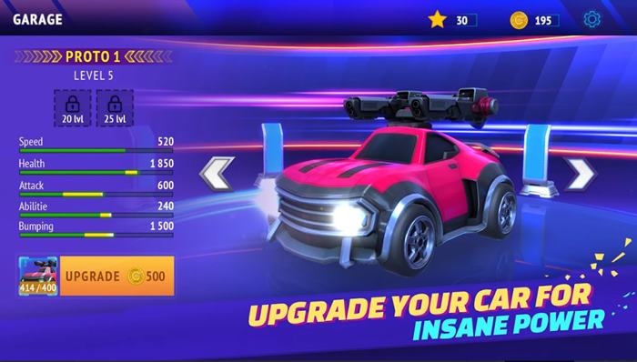 Chạy tụt quần với tựa game hành động nhịp độ nhanh Crimson Wheels: Car Shooter 2