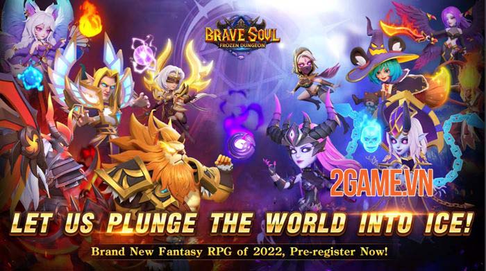 Brave Soul: Frozen Dungeon – Game nhập vai đầy màu sắc với đa dạng anh hùng