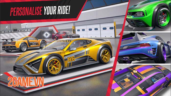 Hot Lap League - Game mobile đua xe chạy bằng năng lượng adrenaline 1