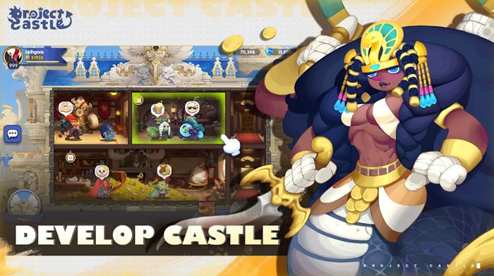Project Castle - Game nhập vai nhàn rỗi mới nhất từ NetEase 3
