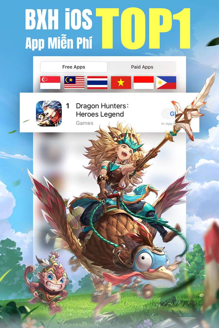 Dragon Hunters: Heroes Legend sôi động ngày ra mắt 26/04
