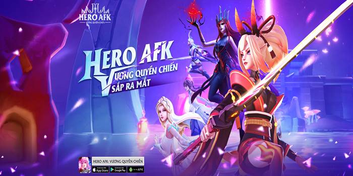 Hero AFK: Vương Quyền Chiến VNG - Game chiến thuật thẻ tướng rảnh tay đồ họa điện ảnh 0